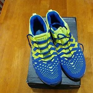 Nike Free Size 12 Blue/Neon running
